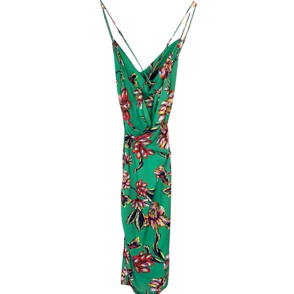 Michael Costello X Revolve Bentley Dress in Green Floral - Picture 8 of 11